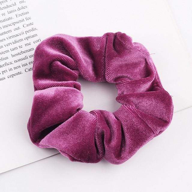 Velvet Scrunchie Hairband For Women Girls Elastic Hair Rubber Bands Hair Accessories Headband Gum Hair Tie Rope Ponytail Holder AExp