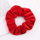 Velvet Scrunchie Hairband For Women Girls Elastic Hair Rubber Bands Hair Accessories Headband Gum Hair Tie Rope Ponytail Holder AExp