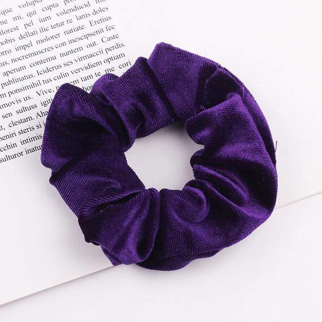 Velvet Scrunchie Hairband For Women Girls Elastic Hair Rubber Bands Hair Accessories Headband Gum Hair Tie Rope Ponytail Holder AExp