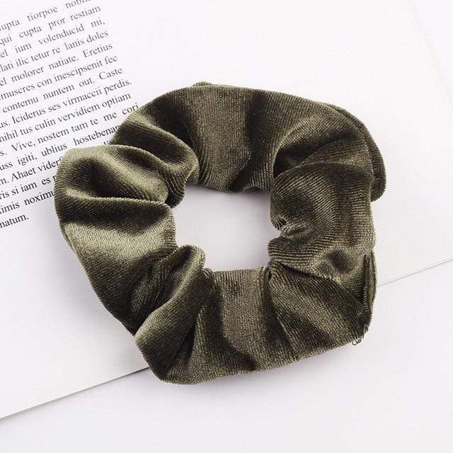 Velvet Scrunchie Hairband For Women Girls Elastic Hair Rubber Bands Hair Accessories Headband Gum Hair Tie Rope Ponytail Holder AExp