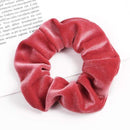 Velvet Scrunchie Hairband For Women Girls Elastic Hair Rubber Bands Hair Accessories Headband Gum Hair Tie Rope Ponytail Holder AExp