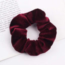 Velvet Scrunchie Hairband For Women Girls Elastic Hair Rubber Bands Hair Accessories Headband Gum Hair Tie Rope Ponytail Holder AExp