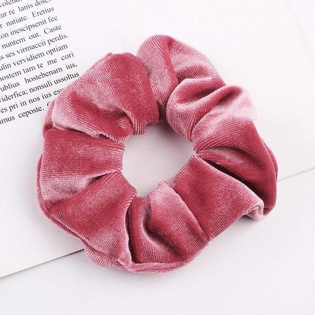 Velvet Scrunchie Hairband For Women Girls Elastic Hair Rubber Bands Hair Accessories Headband Gum Hair Tie Rope Ponytail Holder AExp