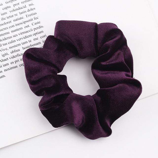 Velvet Scrunchie Hairband For Women Girls Elastic Hair Rubber Bands Hair Accessories Headband Gum Hair Tie Rope Ponytail Holder AExp