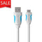 Vention USB Type C Cable Fast Charging Data Cable for Samsung Galaxy S9 S8 Xiaomi Redmi5 Huawei one plus 5t 6 USB C charge cable JadeMoghul Inc. 