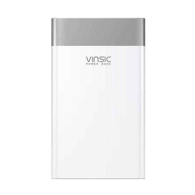 Vinsic 20000mAh Power Bank Quick Charge 3.0 QC3.0 Dual USB Type-C External Battery Charger for Samsung iPhone X 8 8 Plus Xiaomi JadeMoghul Inc. 