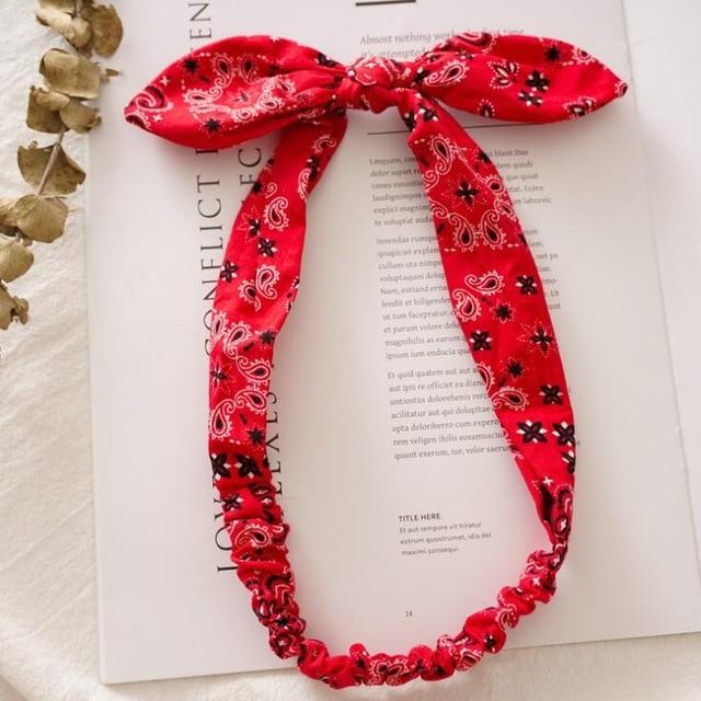 Vintage Bohemia Hair Bands for Girls Women Hair Accessories Soft Elastic Headband Retro Hoop Cross Turban Bandanas Headwear AExp
