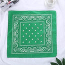 Vintage Bohemia Print Bandana Hair Bands for Girls  Women Headband Scarf  Face Mask Cross Turban Bandanas Headwear 55cmX55cm AExp