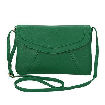 vintage leather handbags hotsale women wedding clutches ladies party purse famous designer crossbody shoulder messenger bags-Green-JadeMoghul Inc.