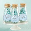 Vintage Milk Bottle Favor Jar - It's a Boy! (2 Sets of 12) (Personalization Available)-Favor Boxes Bags & Containers-JadeMoghul Inc.