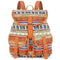 Vintage Women Backpack - Drawstring Printing Canvas Backpack AExp