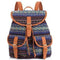 Vintage Women Backpack - Drawstring Printing Canvas Backpack AExp