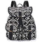 Vintage Women Backpack - Drawstring Printing Canvas Backpack AExp