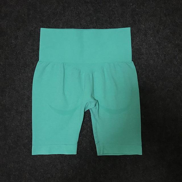 Vital Seamless Sports Short Women Summer High Waist Tight Gym Leggings Squat Proof Tummy Control Workout Running Shorts Women JadeMoghul Inc. 