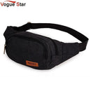 Vogue Star Hot-selling Multifunctional Casual Canvas Waist Pack Organizer Bag for Men Waist Bags Wholesale LA106 AExp