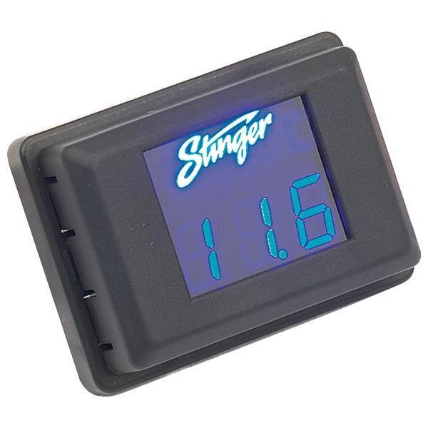 Voltage Gauge (Blue Display)-Installation & Hook-Up Accessories-JadeMoghul Inc.