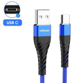 Vothoon 3A Fast Charging Type C USB Cable For Samsung S10 Xiaomi Redmi Note 7 Type C Mobile Phone Charging Wire Cord USB C Cable AExp