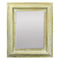 Wall Mirrors Rustically Naive Mirror In Wooden Frame, Brown Benzara