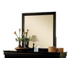 Wooden Frame Mirror , Black
