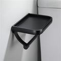 Wall Mounted Black Toilet Paper Holder Tissue Paper Holder Roll Holder With Phone Storage Shelf  Bathroom Accessories JadeMoghul Inc. 