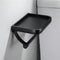 Wall Mounted Black Toilet Paper Holder Tissue Paper Holder Roll Holder With Phone Storage Shelf  Bathroom Accessories JadeMoghul Inc. 