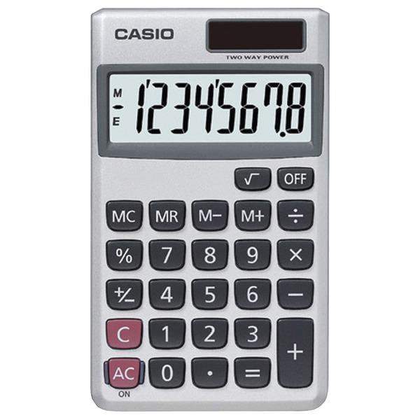Wallet Solar Calculator with 8-Digit Display-Calculators, Label Printers & Accessories-JadeMoghul Inc.