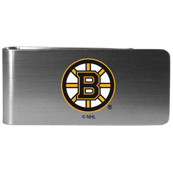 Boston Bruins Steel Money Clip, Logo