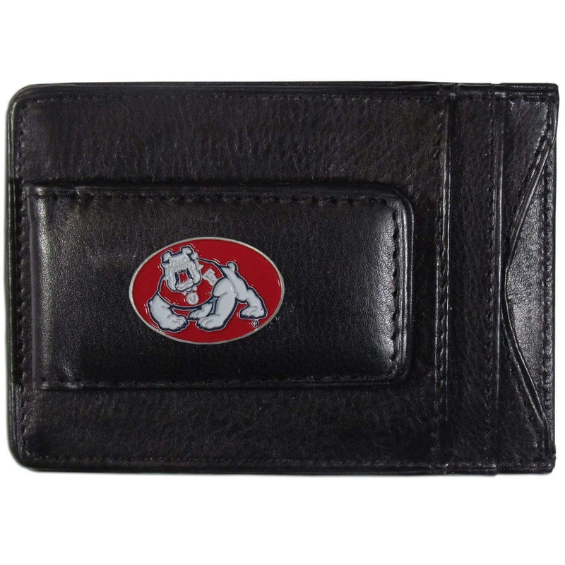 NCAA - Fresno St. Bulldogs Leather Cash & Cardholder