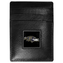 Wallets & Checkbook Covers NFL - Baltimore Ravens Leather Money Clip/Cardholder Packaged in Gift Box JM Sports-7