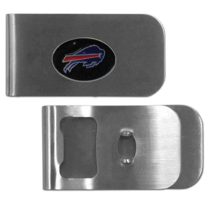 Wallets & Checkbook Covers NFL - Buffalo Bills Bottle Opener Money Clip JM Sports-7