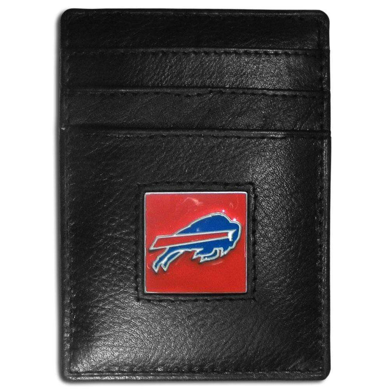 Wallets & Checkbook Covers NFL - Buffalo Bills Leather Money Clip/Cardholder JM Sports-7