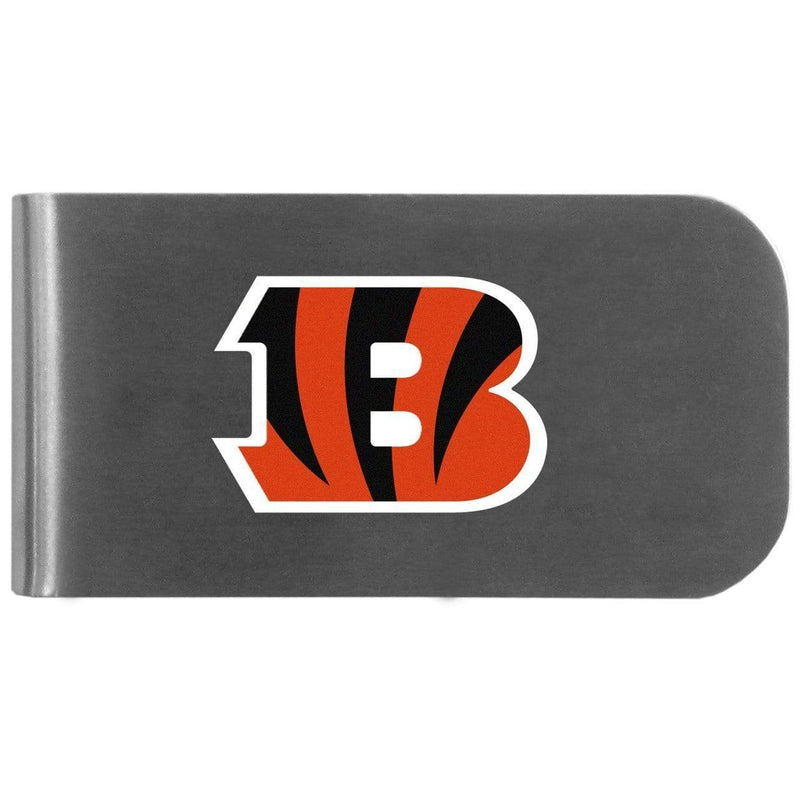 Wallets & Checkbook Covers NFL - Cincinnati Bengals Logo Bottle Opener Money Clip JM Sports-7