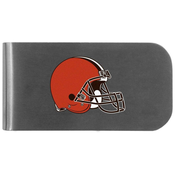 Wallets & Checkbook Covers NFL - Cleveland Browns Logo Bottle Opener Money Clip JM Sports-7
