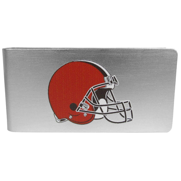 Wallets & Checkbook Covers NFL - Cleveland Browns Logo Money Clip JM Sports-7