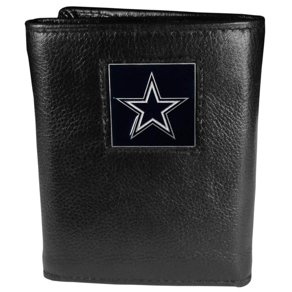 Wallets & Checkbook Covers NFL - Dallas Cowboys Deluxe Leather Tri-fold Wallet JM Sports-7