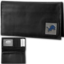 Wallets & Checkbook Covers NFL - Detroit Lions Deluxe Leather Checkbook Cover JM Sports-7