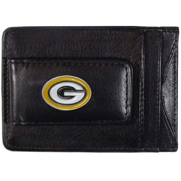 Wallets & Checkbook Covers NFL - Green Bay Packers Leather Cash & Cardholder JM Sports-7