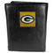 Wallets & Checkbook Covers NFL - Green Bay Packers Leather Tri-fold Wallet JM Sports-7