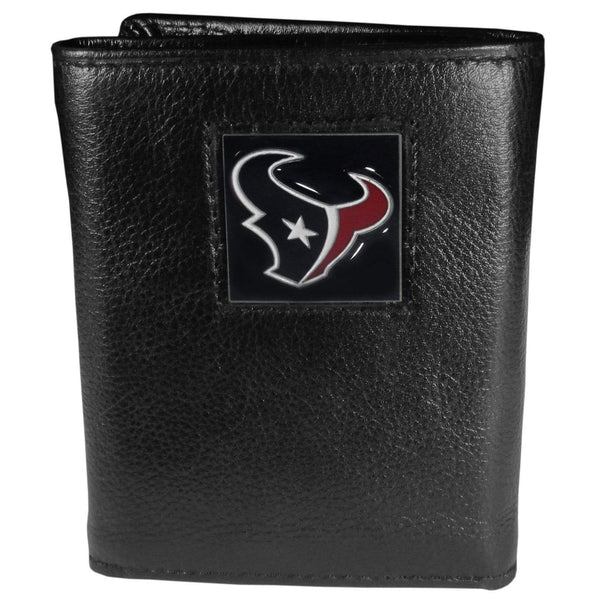 Wallets & Checkbook Covers NFL - Houston Texans Deluxe Leather Tri-fold Wallet JM Sports-7