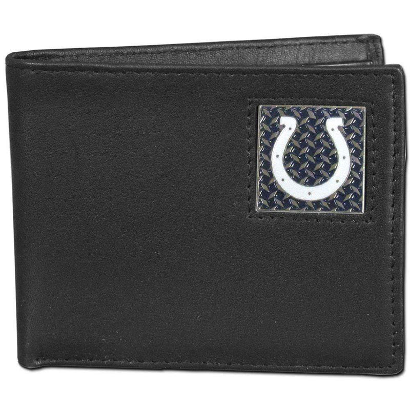 Wallets & Checkbook Covers NFL - Indianapolis Colts Gridiron Leather Bi-fold Wallet JM Sports-7