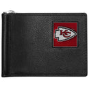 Wallets & Checkbook Covers NFL - Kansas City Chiefs Leather Bill Clip Wallet JM Sports-7
