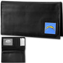 Wallets & Checkbook Covers NFL - Los Angeles Chargers Deluxe Leather Checkbook Cover JM Sports-7