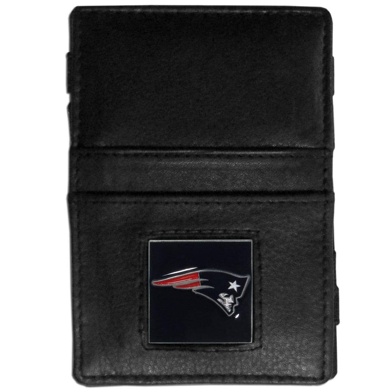 Wallets & Checkbook Covers NFL - New England Patriots Leather Jacob's Ladder Wallet JM Sports-7