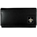 Wallets & Checkbook Covers NFL - New Orleans Saints Leather Women's Wallet JM Sports-7