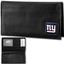 Wallets & Checkbook Covers NFL - New York Giants Deluxe Leather Checkbook Cover JM Sports-7