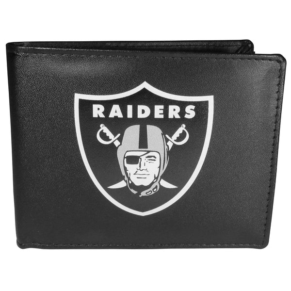 Wallets & Checkbook Covers NFL - Oakland Raiders Bi-fold Wallet Large Logo JM Sports-7