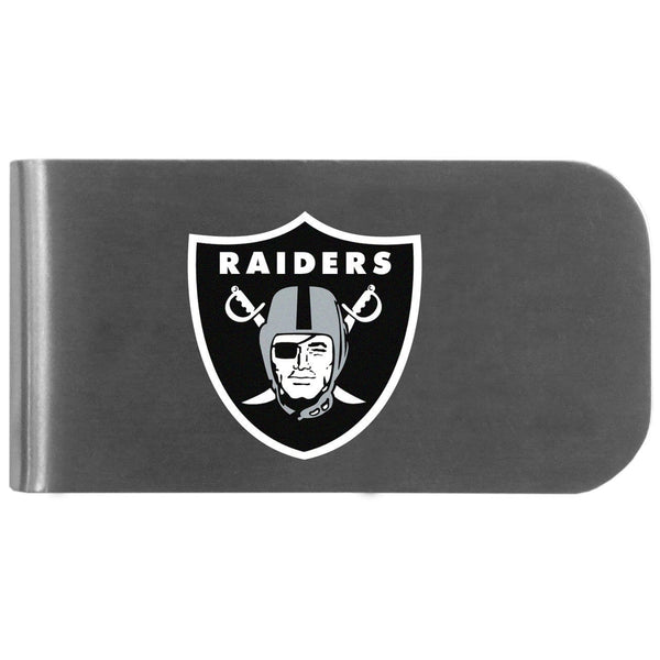 Wallets & Checkbook Covers NFL - Oakland Raiders Logo Bottle Opener Money Clip JM Sports-7