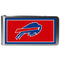 Wallets & Checkbook Covers NFL Original Buffalo Bills Steel Logo Money Clips SSK-Sports
