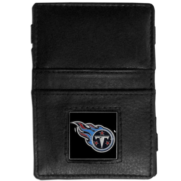 Wallets & Checkbook Covers NFL - Tennessee Titans Leather Jacob's Ladder Wallet JM Sports-7