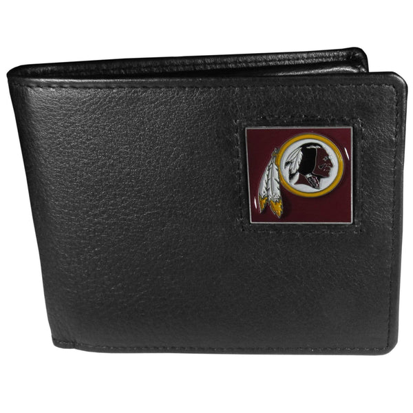 Wallets & Checkbook Covers NFL - Washington Redskins Leather Bi-fold Wallet Packaged in Gift Box JM Sports-7